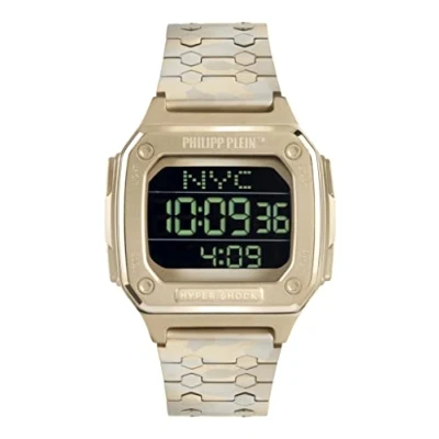Afbeelding van Philipp Plein Hyper $Hock PWHAA1021 Horloge Staal Goudkleurig Ø 42 mm