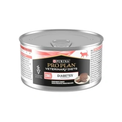 Afbeelding van Pro Plan Veterinary Diets Feline Dm Diabetes Mousse Kattenvoer 195 g