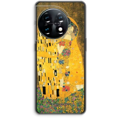 Afbeelding van Case Company® hoesje geschikt voor OnePlus 11 Der Kuss Soft Cover Telefoonhoesje Bescherming aan alle Kanten en Schermrand