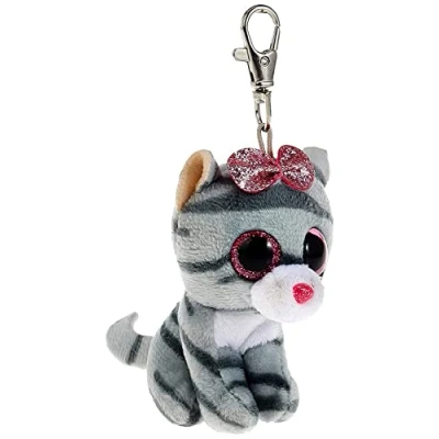 Image de Porte clés Ty Beaniee Boo&#039;s Kiki Le chat 7 cm
