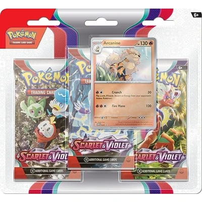 Afbeelding van Pokemon: 3 Booster Blister Scarlet &amp; Violet (Dondozo)