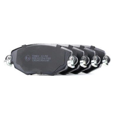 Afbeelding van TOMEX brakes TX 12 58 Remblokkenset Vooras FORD: MONDEO 3, 3 Stufenheck, Kombi, JAGUAR: X Type Saloon, Estate