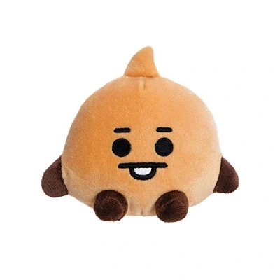 Afbeelding van AURORA, 61376, BT21 officiële goederen, SHOOKY babypop, zitting, 12,7 cm, pluche, bruin