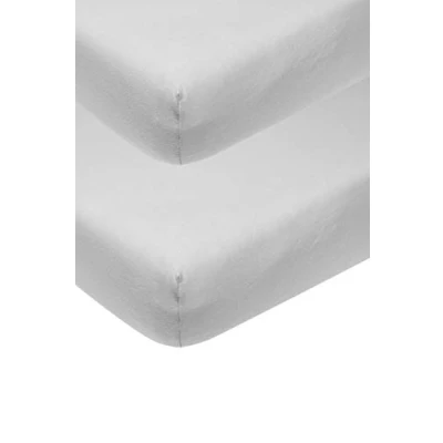 Afbeelding van Meyco Hoeslaken 2st Wieg 40x80/90 Licht Grijs