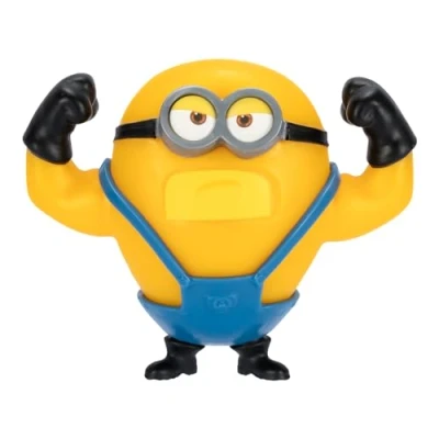 Afbeelding van Minions Mega Dave Lelijk en Boze 4 zijn nu Heroes of GOO JIT Zu actiefiguren. Unieke waterparelvulling. Rek het uit tot 3 keer grootte