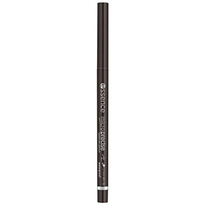 Image de essence cosmetics Micro Precise Eyebrow Pencil, Crayon à sourcils n 05 noir marron, définitif, durable, naturel, végétalien, conforme notre norme Clean Beauty (0,05 g)