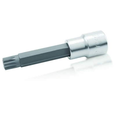 Afbeelding van XZN inzetstuk TOPTUL 1/2 M12 lang(100mm)