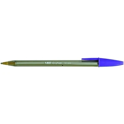 Image de BIC Cristal Fun Stylos Bille Pointe Large (1,6 mm) Couleurs Assorties, Boîte de 20
