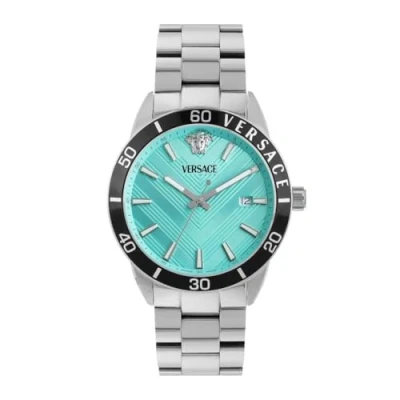 Afbeelding van Versace VEYCA0324 Greca Urban herenhorloge 43 mm