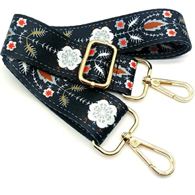 Afbeelding van Vervangende verstelbare schouderriem, handtasriem, vervanging, universele reserve riem met gouden gesp voor dames, handtas, schoudertas, accessoires, 12 stuks