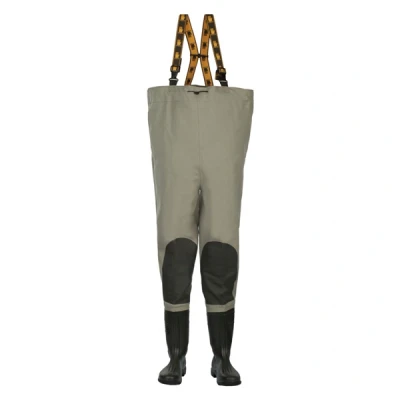 Afbeelding van PROS Premium Chest Wader with Spikes size 41 Waadpak