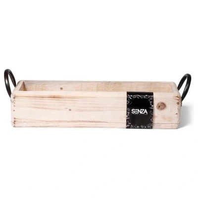 Afbeelding van Dienblad hout bruin 46 cm