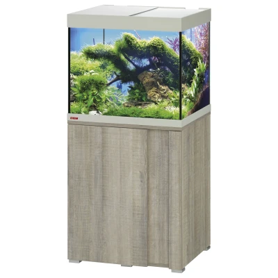 Afbeelding van Eheim Set Vivaline 150 Led Aquariumset 61x51x124 cm Grijs Eiken