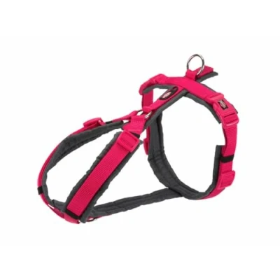 Afbeelding van Trixie Hondentuig Premium Trekking Fuchsia / Grijs 80 97X2,5 CM (396160)