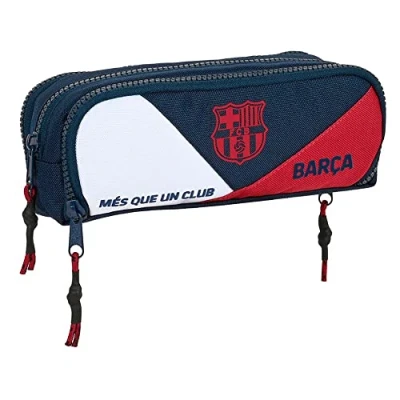 Afbeelding van Schoolpennenzak F.C. Barcelona Blauw Kastanjebruin (21 x 8 cm)