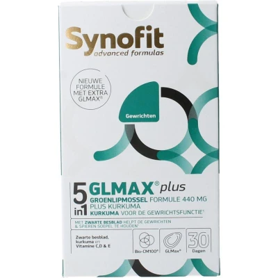 Afbeelding van Synofit GLMAX 5 in 1 plus groenlipmossel 60sft