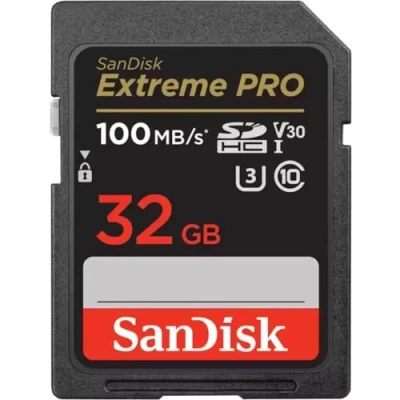 Image de Carte Mémoire Sandisk Extreme PRO SDHC 32Go 95Mo/seconde UHS I