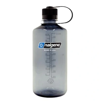Afbeelding van Nalgene Narrow Mouth Sustain Drinkfles 1 Liter Gray Grijs Drinkflessen