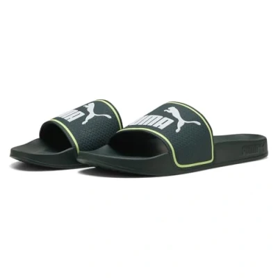 Afbeelding van PUMA Leadcat 2.0 slipper, uniseks, Groen Terrain Wit sprankelend licht, 49.5 EU