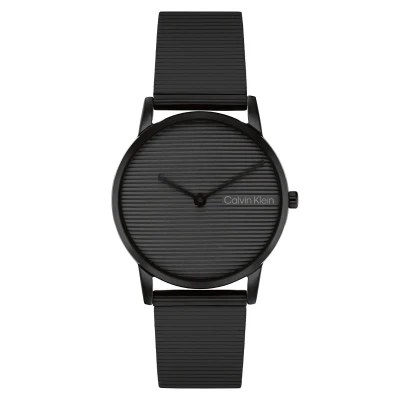 Afbeelding van Calvin Klein dames Horloge CK25100034 in de kleur Zwart