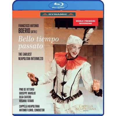 Afbeelding van Pino De Vittorio, Capella Neapolitana, Antonio Florio Boerio: Bello Tiempo Passato (Blu ray)