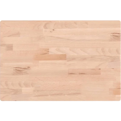 Afbeelding van vidaXL Wastafelblad 60x40x1,5 cm massief beukenhout