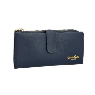 Afbeelding van Gusti Leder VIDA Portemonnee, Dames, Maat: One Size, Blau