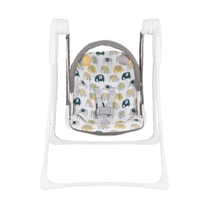 Afbeelding van Graco Baby Delight schommel met 2 schommelsnelheden, compact en licht opvouwbaar tot slechts 4,67 kg, voor rust om te spelen, geschikt vanaf de geboorte ca. 6 maanden (0 9 kg), parademodus