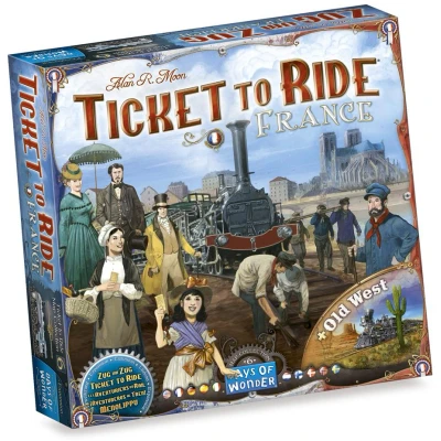 Afbeelding van Ticket to Ride France &amp; Old West