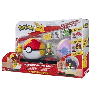 Afbeelding van Playset Pokemon Surprise Attack Game 10 Onderdelen