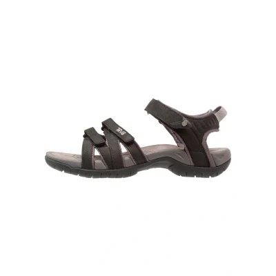 Afbeelding van Teva Tirra Outdoorsandalen, Dames, Maat: 36, Black Leer en textiel