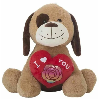 Afbeelding van Knuffel Amour Hart Hond