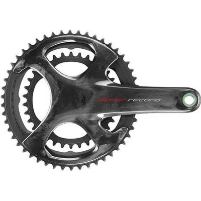 Afbeelding van Campagnolo Super Record 12 Ultra Torque Carbon Crankstel Zwart 172.5 mm / 53/39t