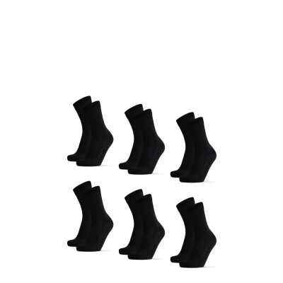 Afbeelding van Danish Endurance 6PACK Ultrasoft Sokken, Heren, Maat: 39 42, Black