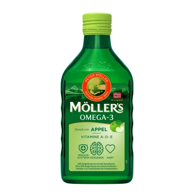 Afbeelding van Mollers Omega 3 Appel Levertraan