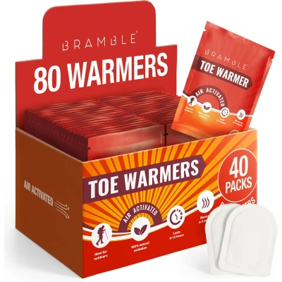 Afbeelding van 80 Voetwarmers (40 pakken) Geschikt voor Buitenactiviteiten, Hiking, Fietsen, Golf Tot 10 uur warmte