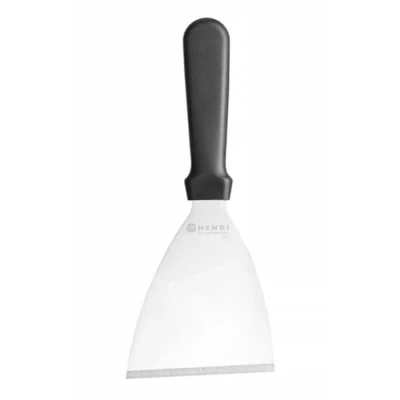 Afbeelding van HENDI grillspatel roestvrij stalen met houten handvat en lemmet 124 mm 80 x 240