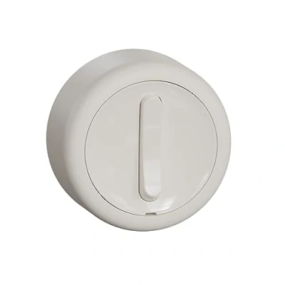 Afbeelding van Schneider Electric ELSO WDE015821 Renova 16 AX universele schakelaar voor vochtige ruimtes, opbouw, rond, 250 V AC, wit