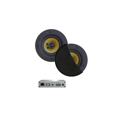 Afbeelding van WIFI Audiosysteem incl Rumba speakers (zwart) 30 WATT