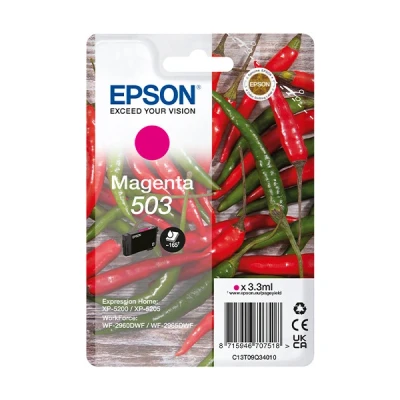 Image de Epson 503 3.3 ml magenta original blister cartouche d&#039;encre pour WorkForce WF 2960