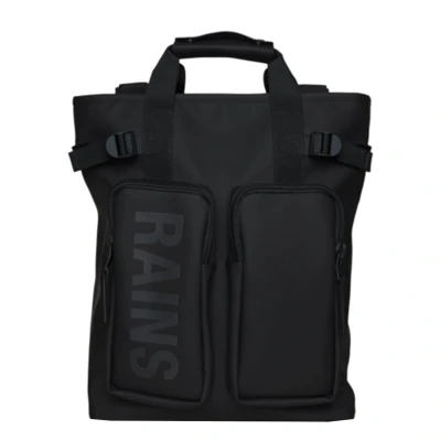 Afbeelding van Rains Texel Tote backpack W3 black