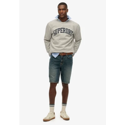 Afbeelding van Superdry Athletic Essentials CREW Sweater, Heren, Maat: 3XL, Grey marl