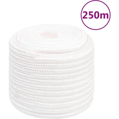 Afbeelding van VidaXL Boottouw 16 mm 250 m polypropyleen volwit