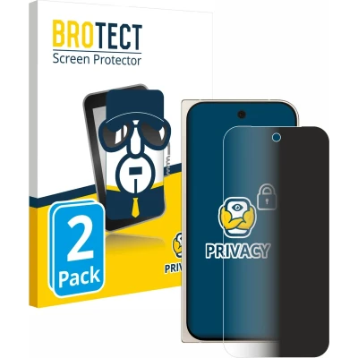 Afbeelding van BROTECT privacy screenprotector voor Google Pixel 9 Pro Fold Folie Beschermfolie Blauwlichtfilter (2 Stuks)