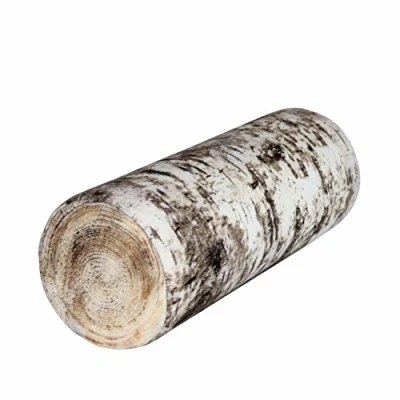 Afbeelding van Bertoni Nekkussen Lumbaal Roll 40x15cm Kussen Support Pillow Thermoactive Foam Birch