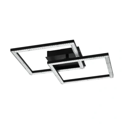 Afbeelding van EGLO Lejias Plafonnière LED 45 cm Zwart