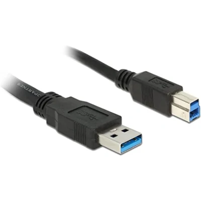 Afbeelding van DeLOCK 85066 USB kabel 1 m 3.2 Gen (3.1 1) A B Zwart