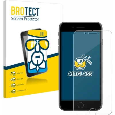 Afbeelding van BROTECT Screenprotector voor Apple iPhone 8 Plus Folie Beschermfolie Beschermglas transparant