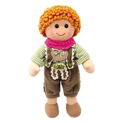 Afbeelding van Heless Knuffelpop Seppi Meisjes 32 Cm Textiel Oranje/ Bruin