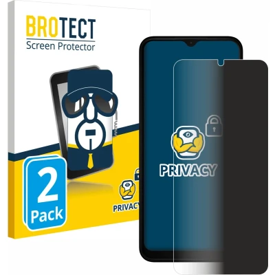 Afbeelding van BROTECT privacy screenprotector voor Nokia C32 Folie Beschermfolie Blauwlichtfilter (2 Stuks)